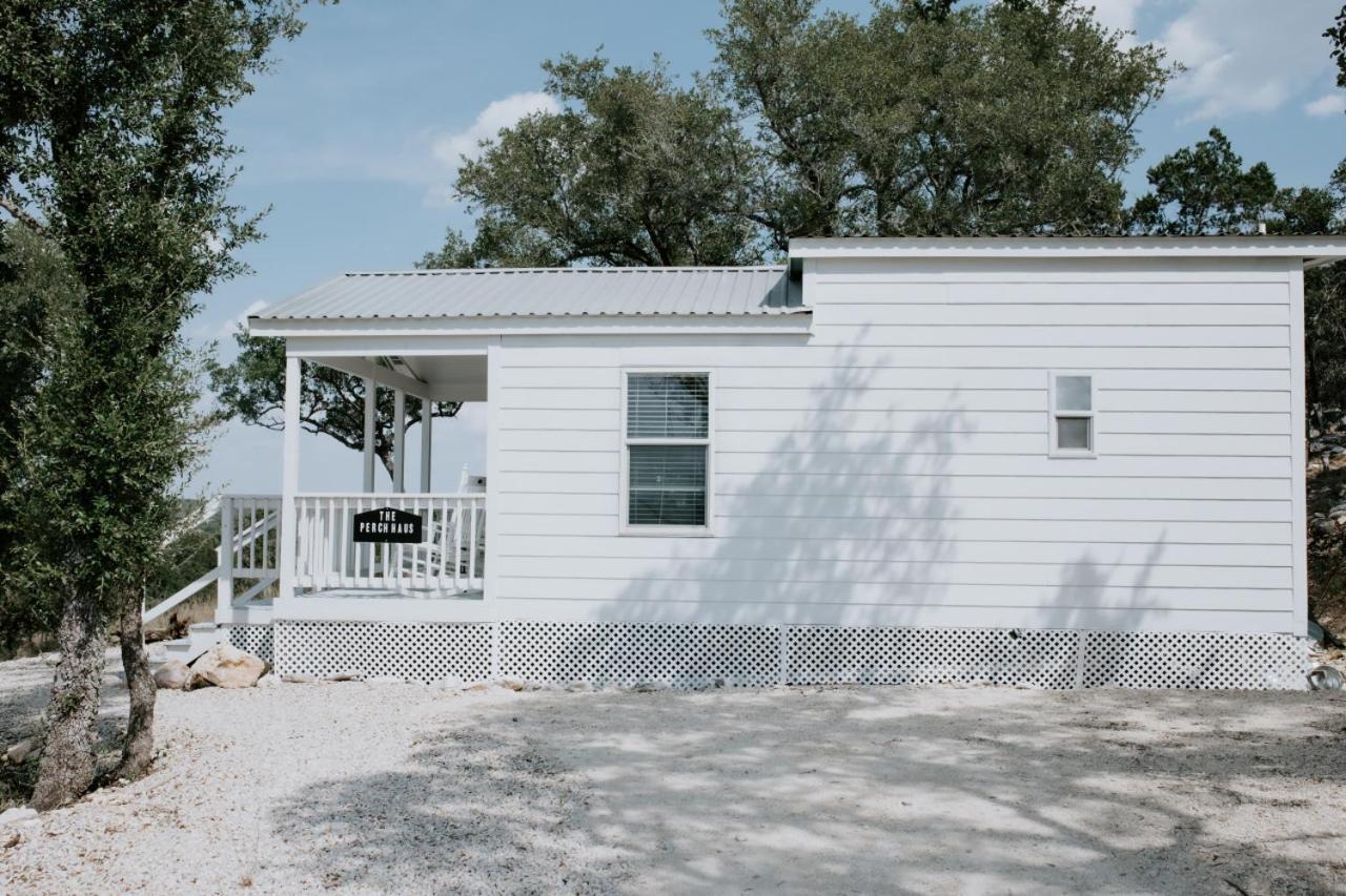 The Perch- Texas Tiny Haus With Amazing Views Spring Branch Exterior foto