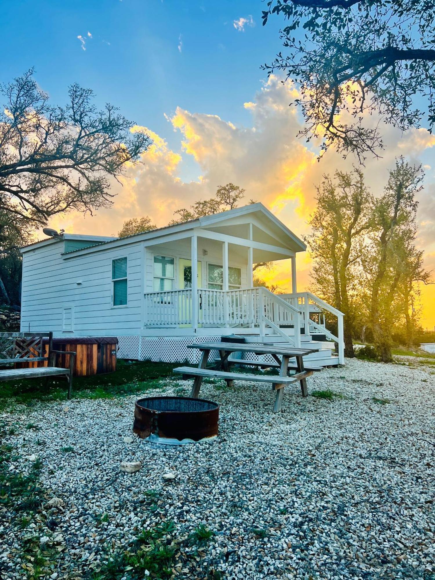 The Perch- Texas Tiny Haus With Amazing Views Spring Branch Exterior foto